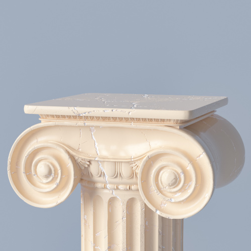 Cracks and chips in your pillars can be repaired.